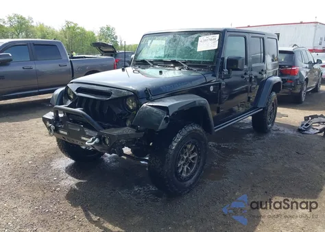 2016 Jeep Wrangler Unlimited Black Bear z USA, uszkodzony, nr VIN 1C4BJWDG6GL191982